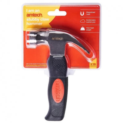 Amtech Magnetic Stubby Claw Hammer