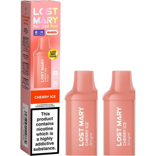Lost Mary BM600 Pods Cherry Ice – 2 Pack