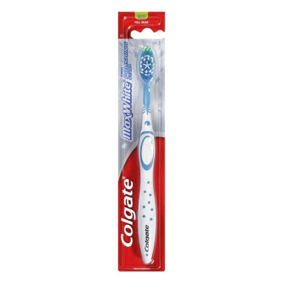 COLGATE TOOTHBRUSH MAX WHITE  MEDIUM