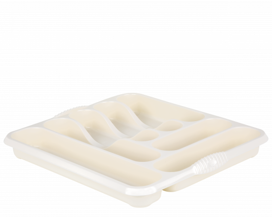 Casa Large Cutlery/Drawer Tray Soft Cream