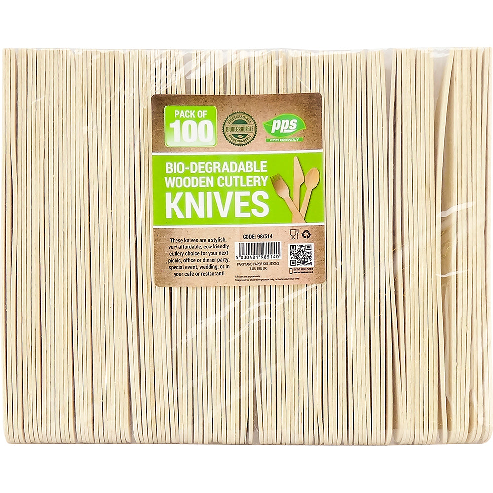 Couteau en bois biodégradable