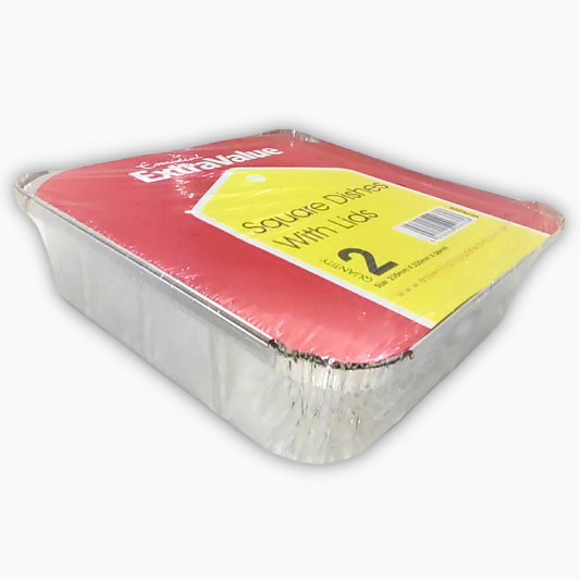 Extra Value SQUARE DISH & LID 2PK