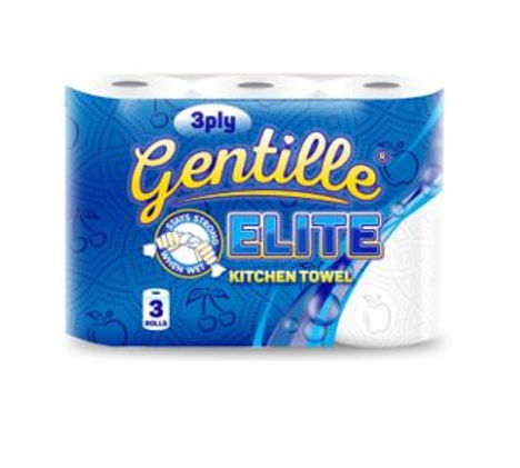Gentille Elite Kitchen Towel 3 roll