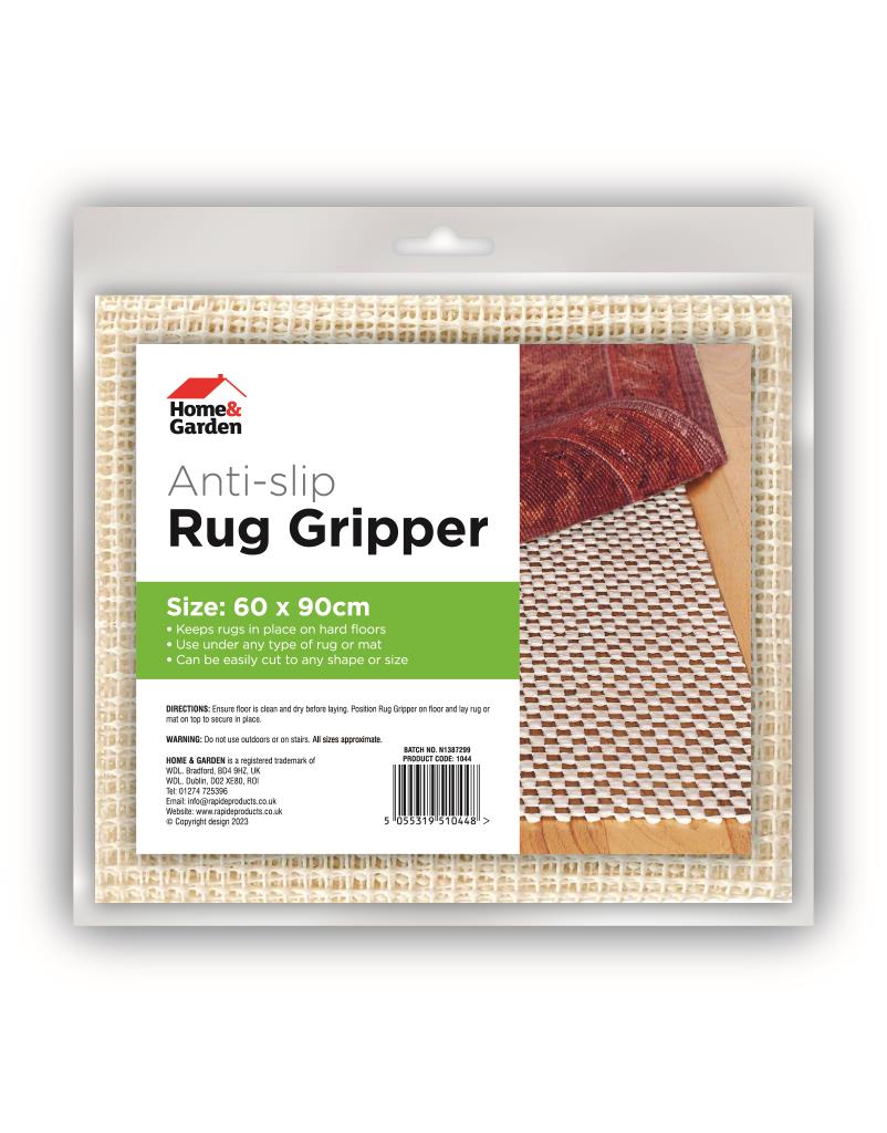 Premium Anti-Slip Rug Gripper - 60 x 90cm Rug Pad for Secure Grip and Floor Protection