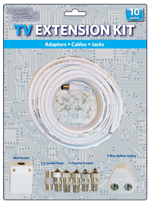 Complete 10M TV Extension Kit - Amplify Your Viewing Experience