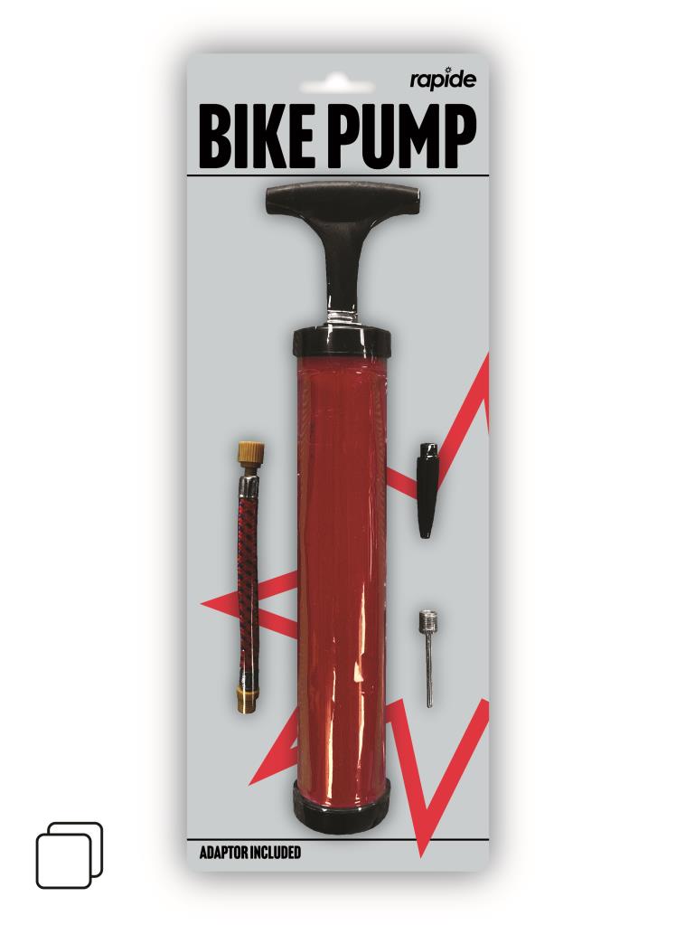 Pompe à vélo rapide avec poignée en T