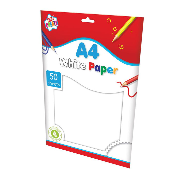 A4 50pk Sheets White Sheets
