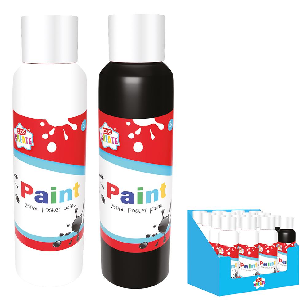 250ml Reg Paint Black or white