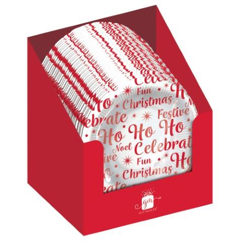 Christmas party paper BOWLS GENERIC 16.5C 6pk