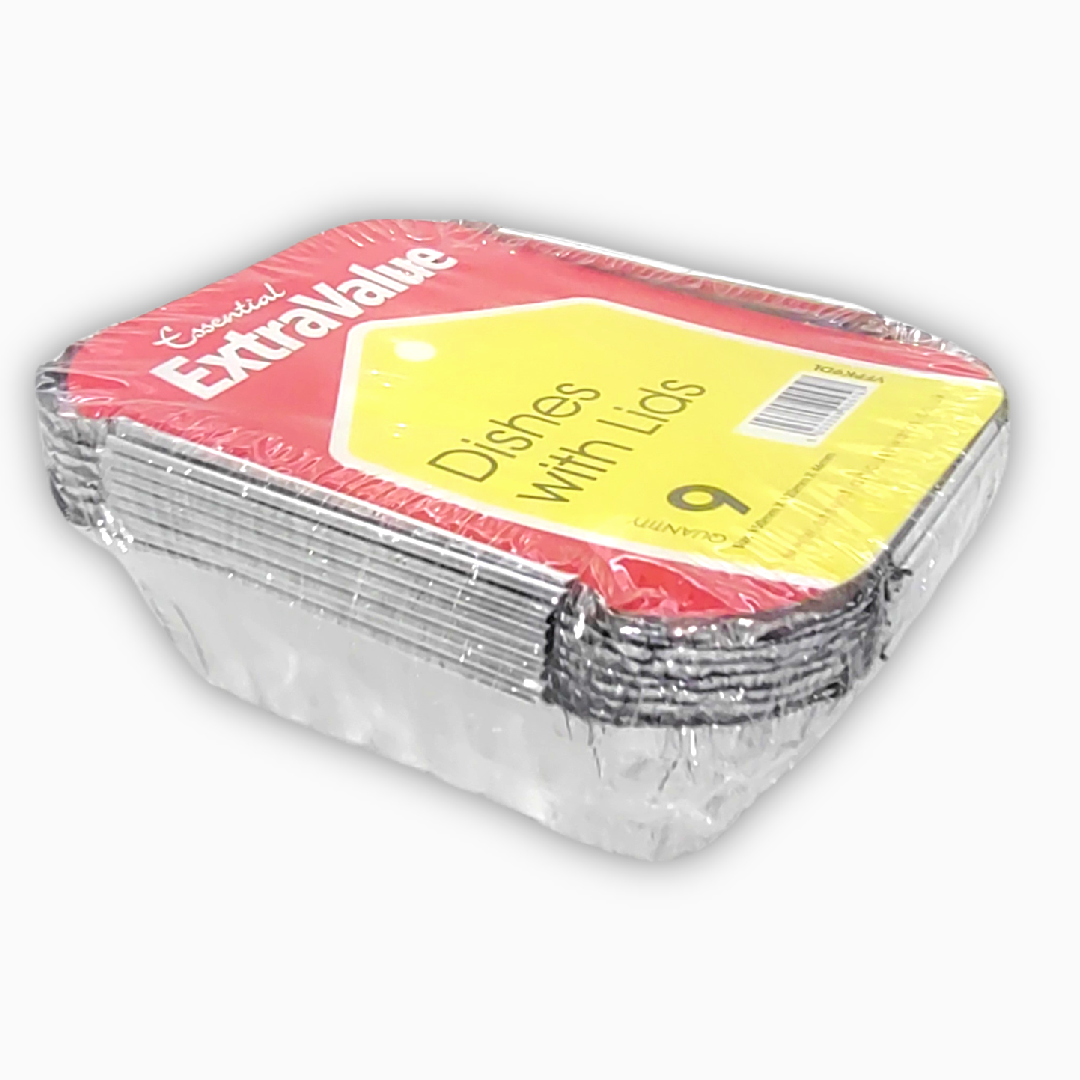 Extra Value FOIL DISHES AND LIDS – Coopers Of Barnet
