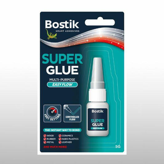 Bostik 30803655 Superglue Easy Flow Bottle 5G