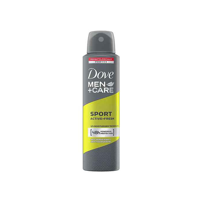 Dove Men+Care Sport Active+Fresh Antiperspirant Deodorant Aerosol 150ml