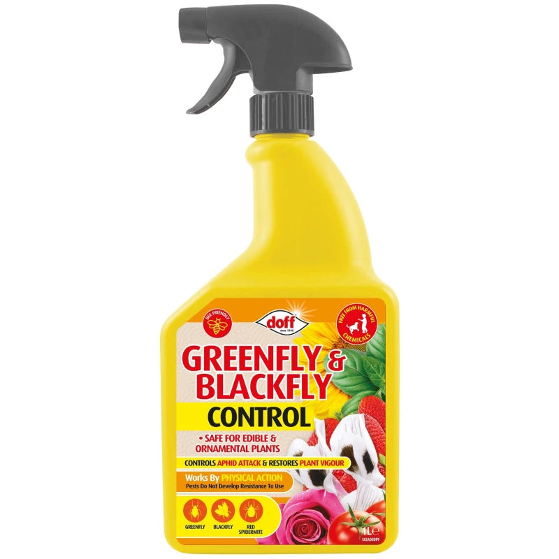 Doff Anti-Pucerons Verts et Noirs Sans Pesticide 1 litre