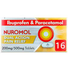 Nuromol Dual Action 200mg/500mg 16s