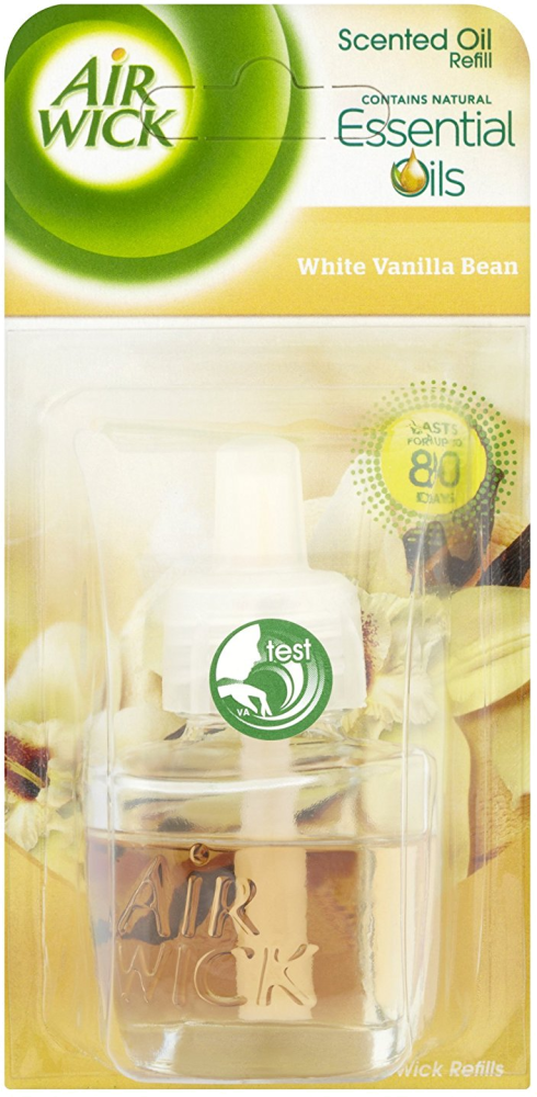 Recharge de désodorisant électrique Air Wick Gousse de Vanille Blanche, 17 ml