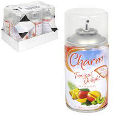 Charm Auto Spray Refill Tropical Delight Air Freshener 250ml