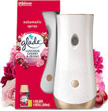 Glade Auto Spray Holder Complete Peony and Cherry 326616