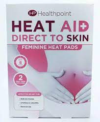 HP Heat Aid Direct to Skin Feminine Heat Pads (2 Pack)8 Hour