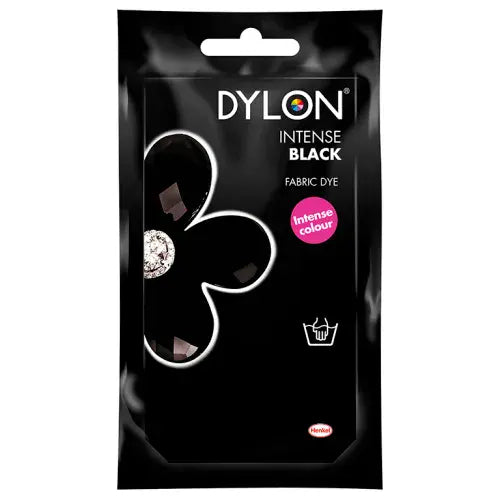 Teinture à la main Dylon : 12 - Noir intense