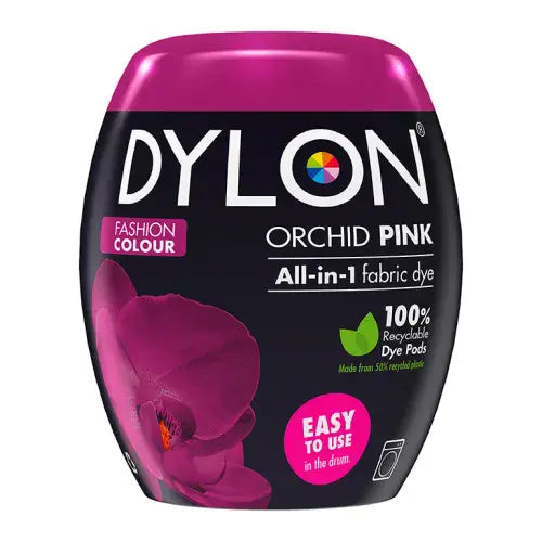 Teinture tout-en-un Dylon rose orchidée pour tissus