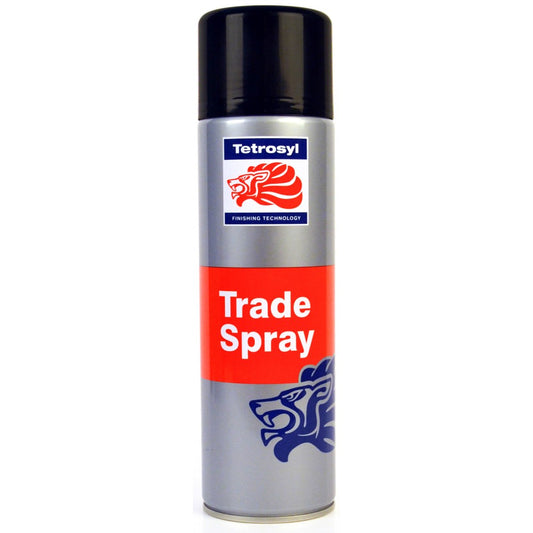 TETROSYL TRADE SPRAY MATT BLACK  500ML