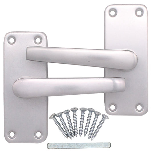 4"Latch handle aluminum