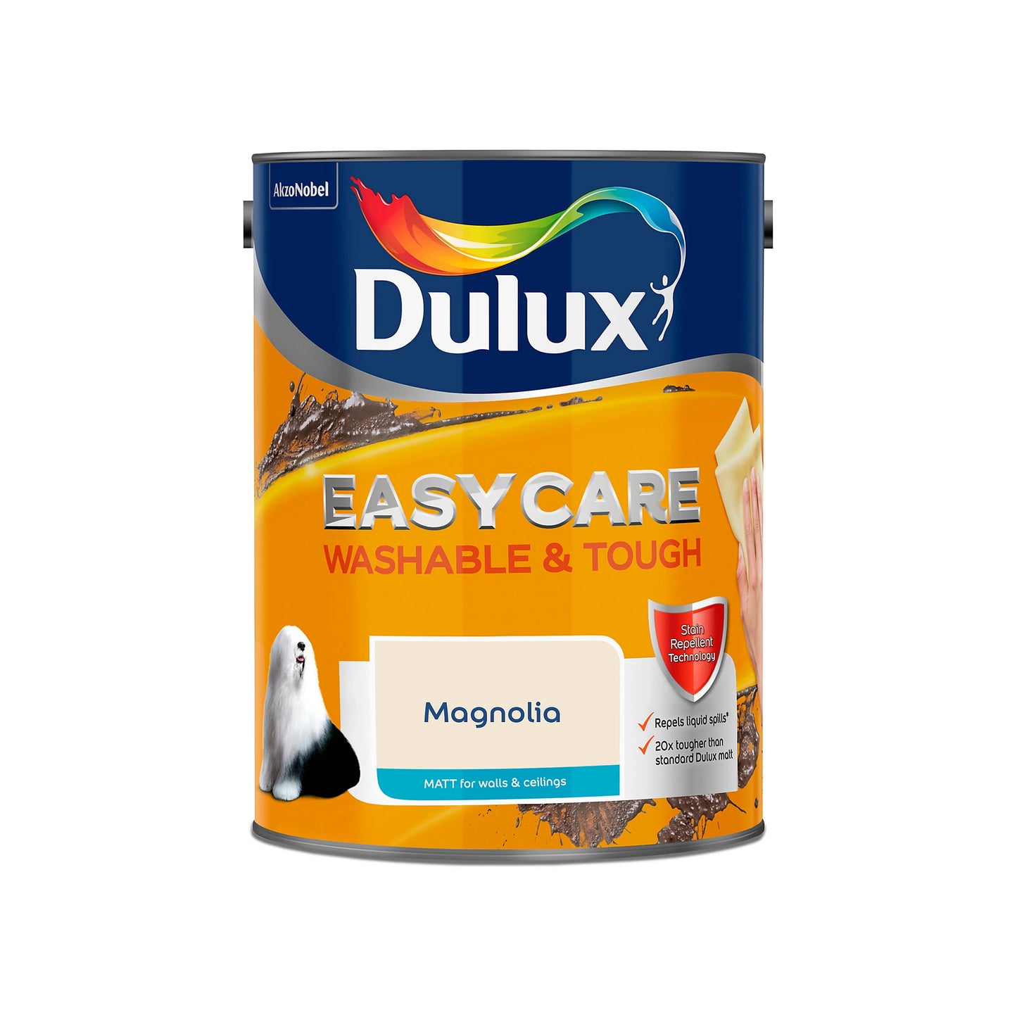 Dulux EasyCare 2.5Ltr Magnolia Matt Emulsion Paint