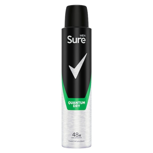 Sure Men 48hr Quantum Dry Antiperspirant Deodorant Spray