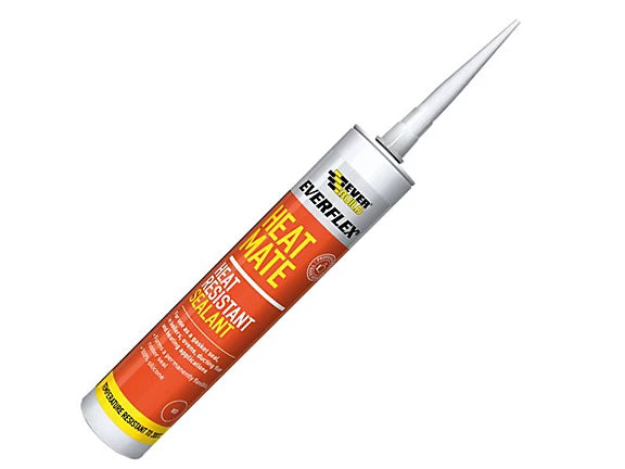 Everbuild HTSBK Heat Mate Sealant Black 295ml
