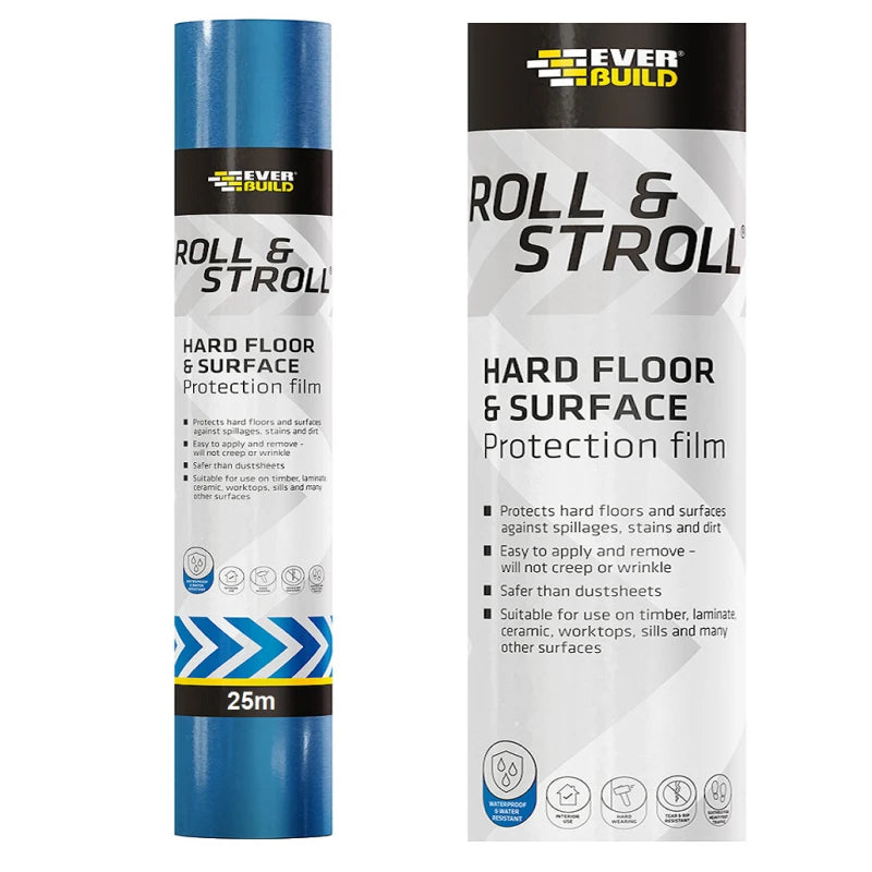 Everbuild Roll & Stroll Protecteur de Sol Dur 25 m ROLLHARD20