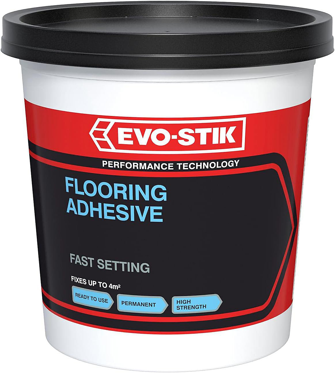 Evo-Stik Vinyl & Carpet Adhesive - 4m2 (1ltr Tub)