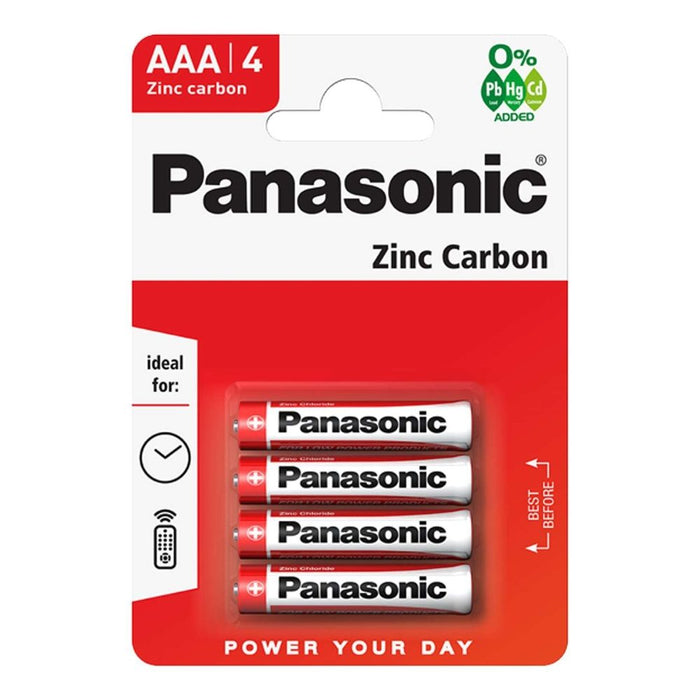 Panasonic AAA Zinc - Pack of 4