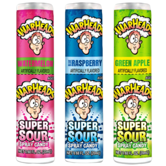 Bonbons Spray Super Acides Warheads