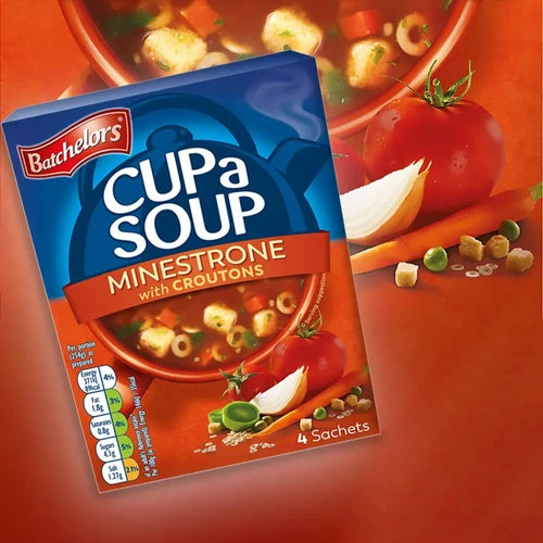 Batchelors Cup A Soup Minestrone 4Pack