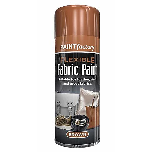 Flexible Fabric Paint Brown 200ml (Spray)