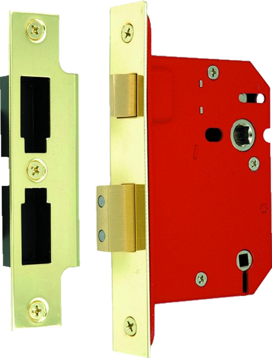 Bathroom Sash Locks, 2.1/2" 2-Lever EB