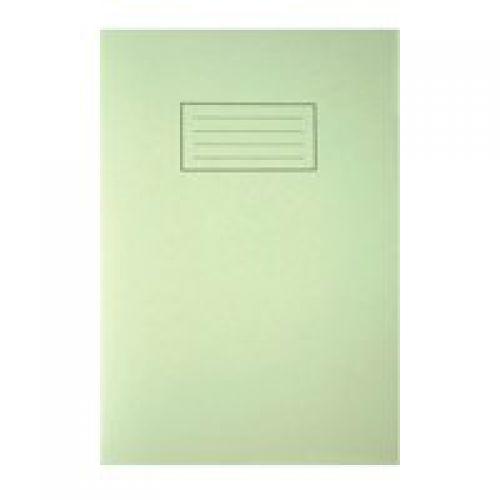 A4 Lined Green Exercise Book - 80 Pages -