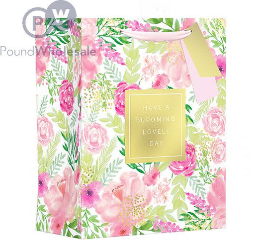 FLORAL SPRING GIFT BAG LARGE