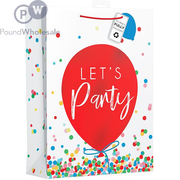 LETS PARTY XL GIFT BAG