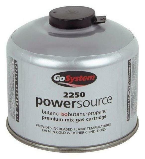 GoSystem Threaded Gas Cartridge 220g