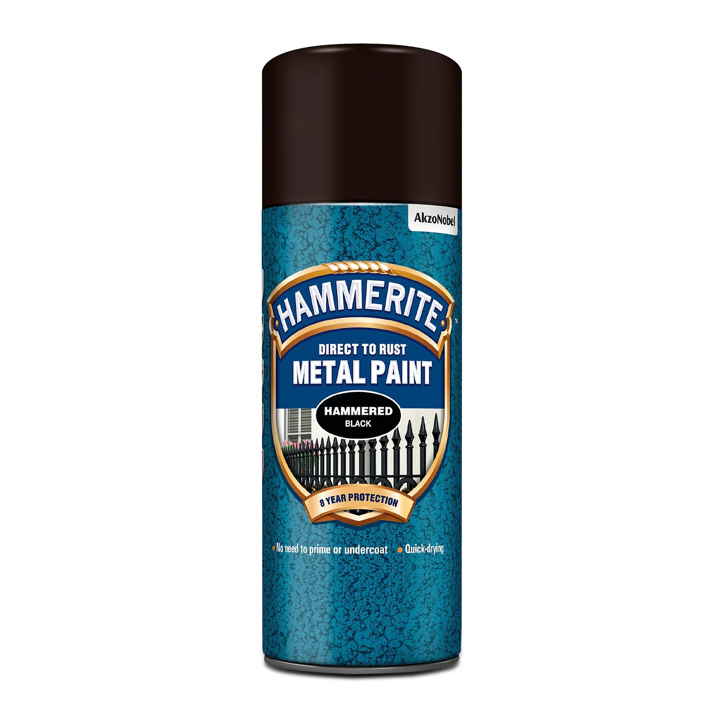 HAMMERITE METAL PAINT HAMMERED BLACK