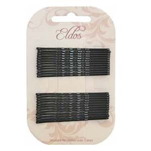 Black Hair Grips 62mm