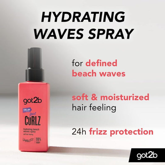 Schwarzkopf | Got2b Got Curlz Spray Hydratant Ondulations Plage 150ml