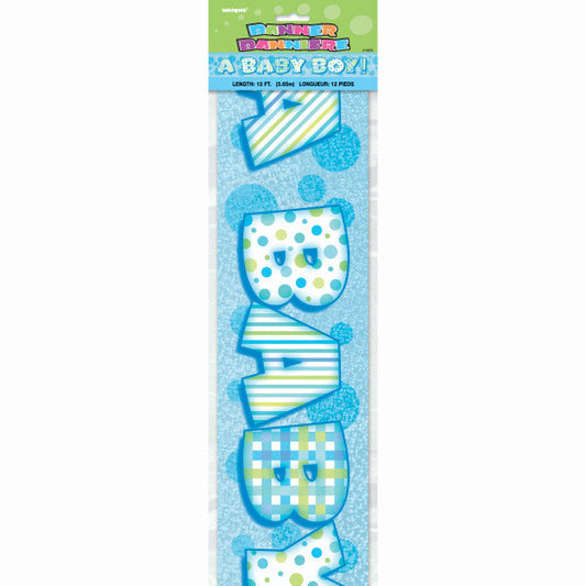 A Baby Boy 12 feet banner