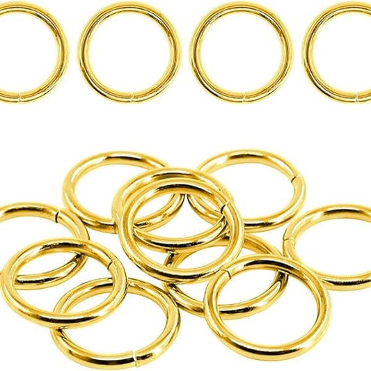 Curtain Ring Brass 25mm 5Pk