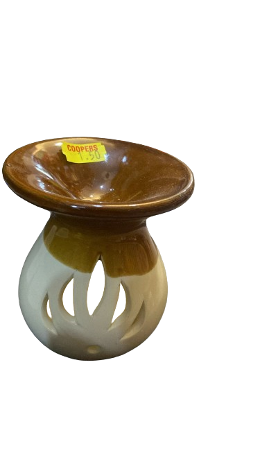 Brûleur à mazout en céramique bicolore