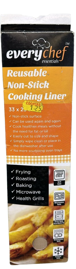 Non-stick cooking liner