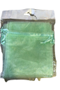 Mint organza bag