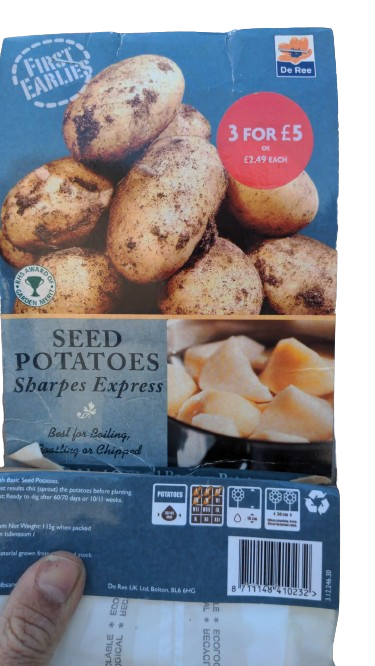 De Ree Seed potatoes sharpes express