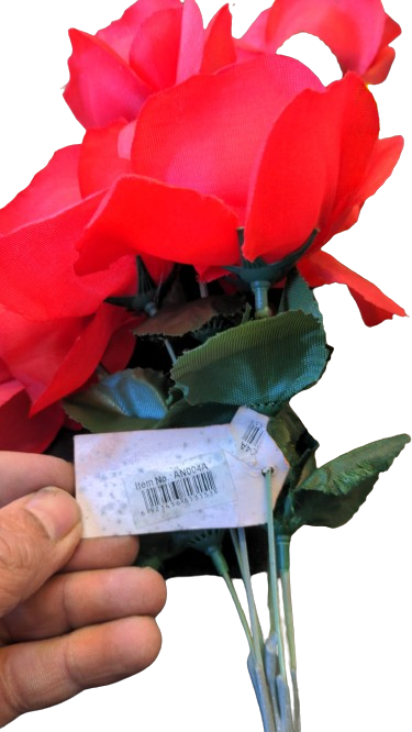 Garden rose bush Artificial flowers
